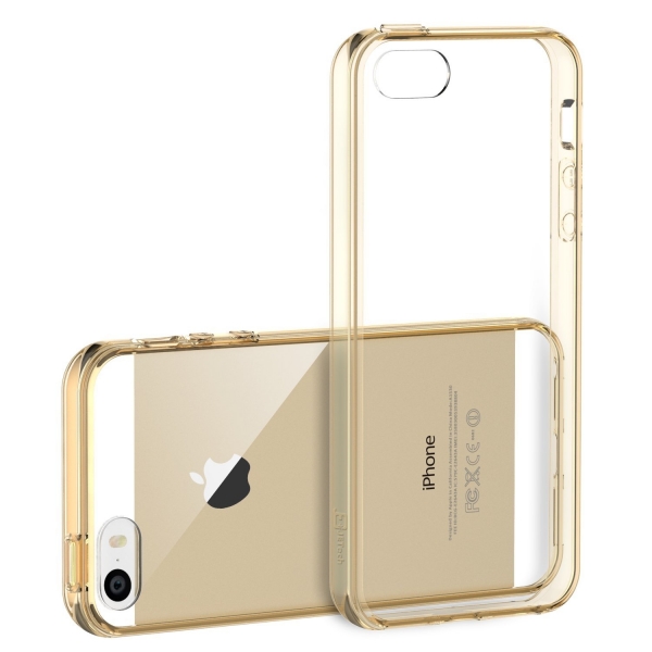 JETech Apple iPhone SE/5S/ 5 Bumper Klf-Gold
