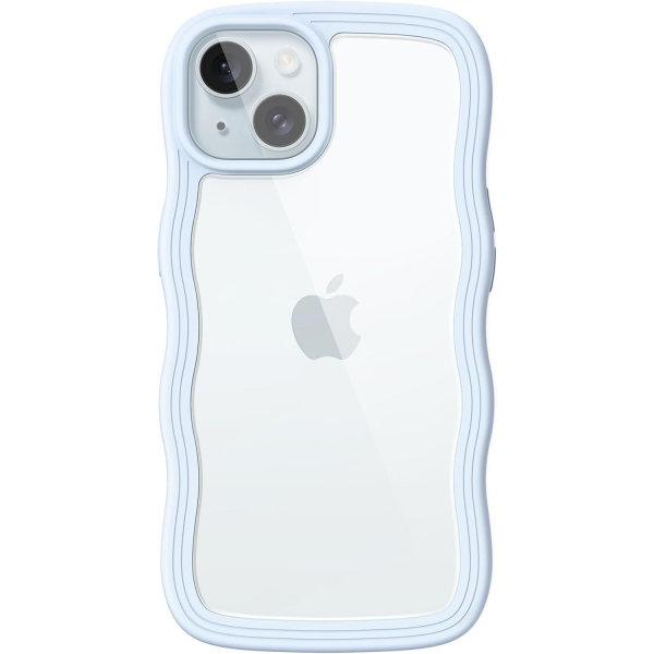 JETech Cute Dalgal iPhone 15 Klf -Blue
