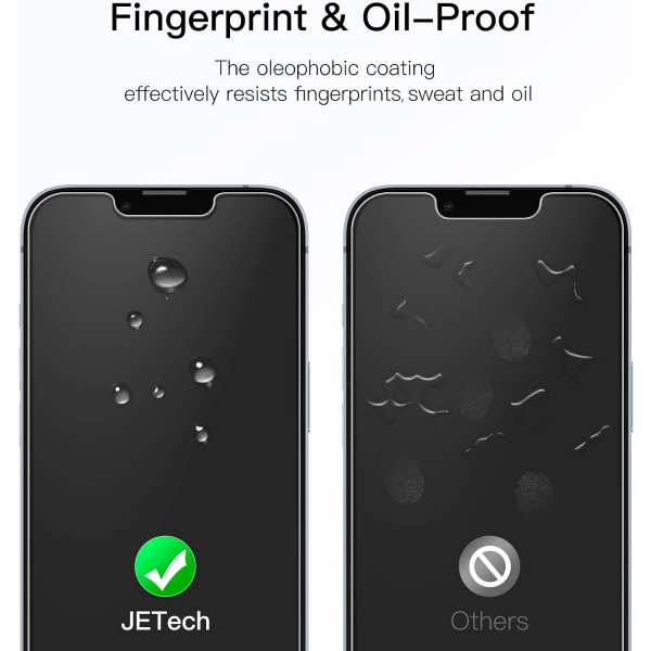 JETech iPhone 16e Temperli Cam Ekran Koruyucu 