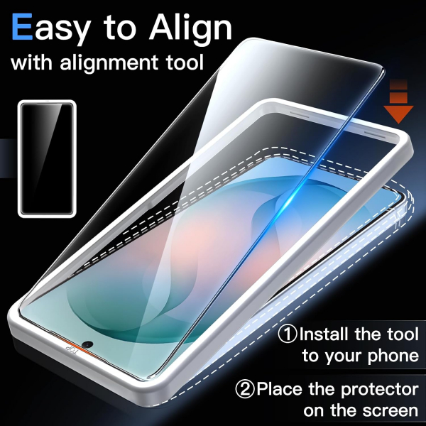 JETech Galaxy S26 Cam Ekran Koruyucu (3 Adet)