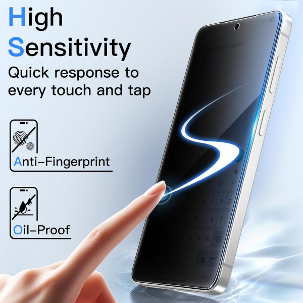 JETech Galaxy S26 Gizli Ekran Koruyucu (2 Adet)