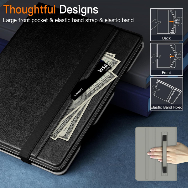 JETech Standl Folio iPad Air 6.Nesil Klf(11 in)-Black