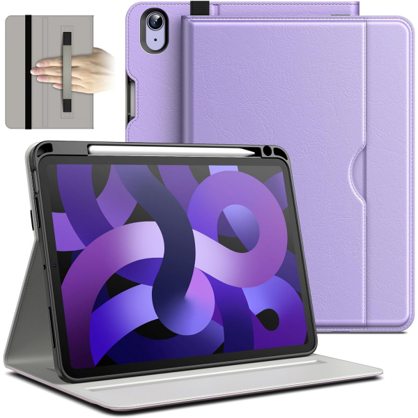 JETech Standl Folio iPad Air 6.Nesil Klf(11 in)-Purple