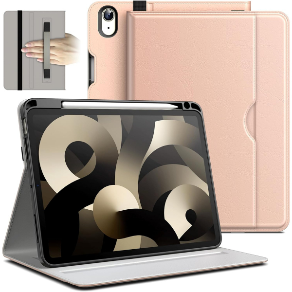 JETech Standl Folio iPad Air 6.Nesil Klf(11 in)-Rose Gold