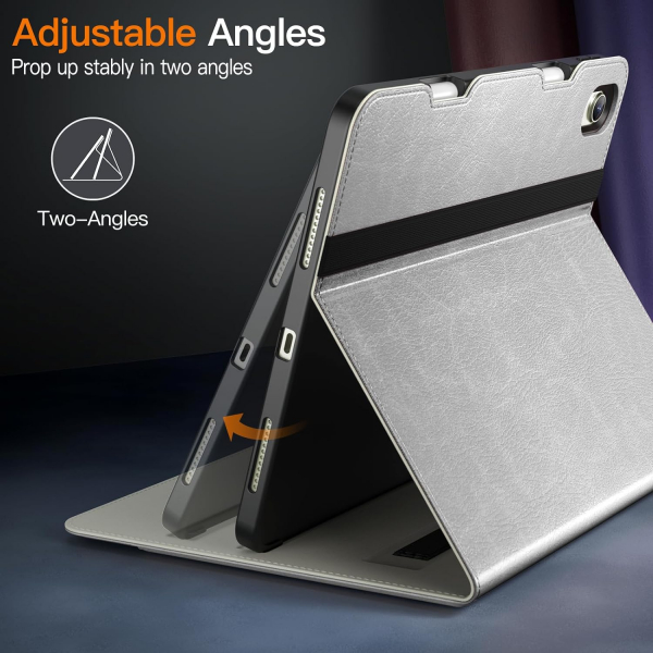 JETech Standl Folio iPad Air 6.Nesil Klf(11 in)-Silver 