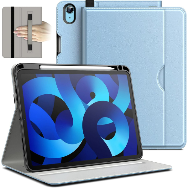 JETech Standl Folio iPad Air 6.Nesil Klf(11 in)-Sky Blue
