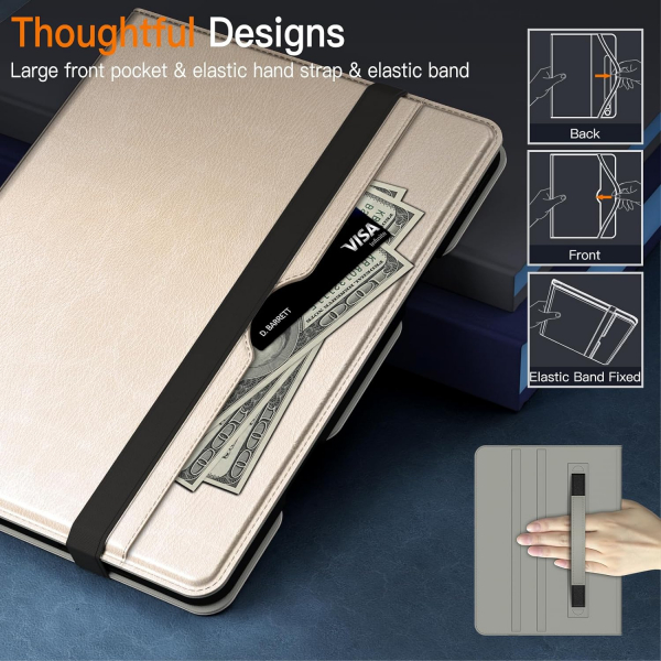 JETech Standl Folio iPad Air 6.Nesil Klf(11 in)-Starlight 