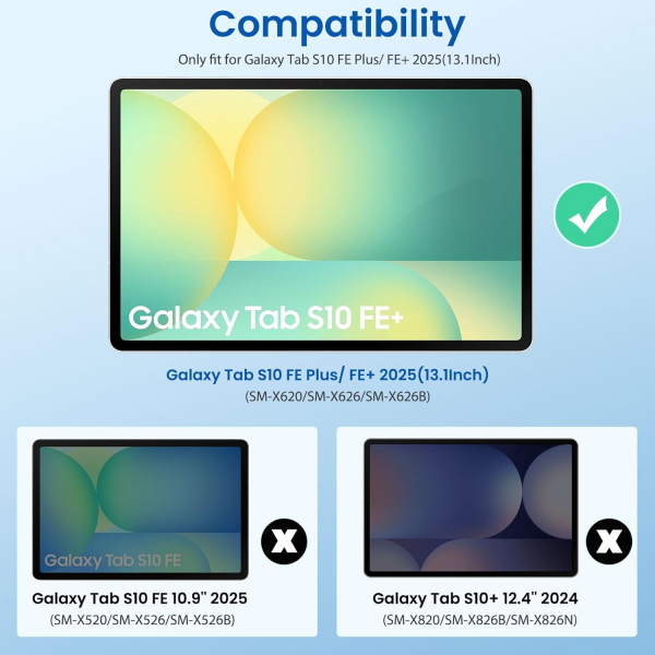 MoKo Galaxy Tab S10 FE Plus Ekran Koruyucu (2 Adet)