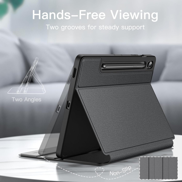 JETech Galaxy Tab S10 FE Plus Klf-Black 