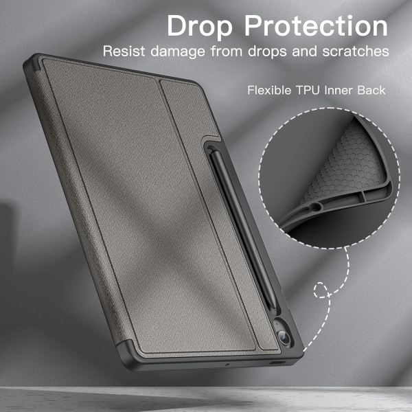JETech Galaxy Tab S10 FE Plus Klf-Grey