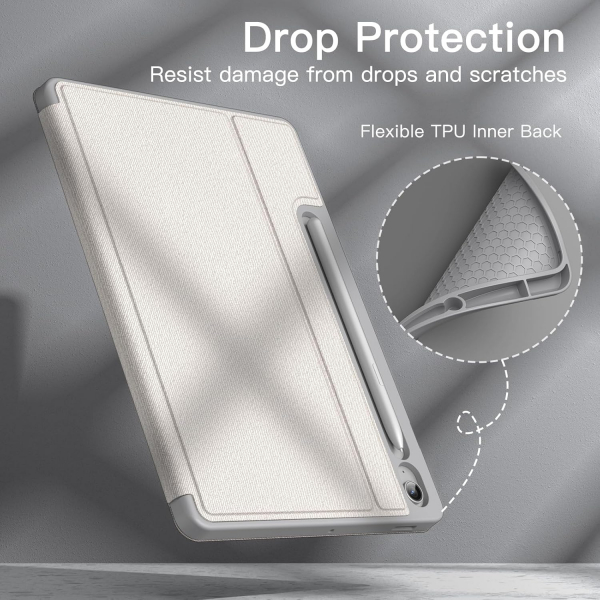 JETech Galaxy Tab S10 FE Plus Klf-Silver