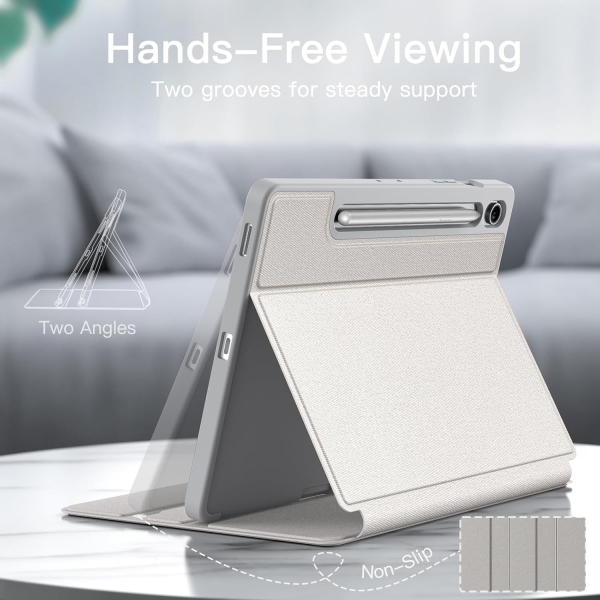 JETech Galaxy Tab S10 FE Plus Klf-Silver