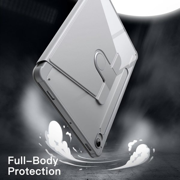 JETech Galaxy Tab S10 FE Rotating Klf-Silver