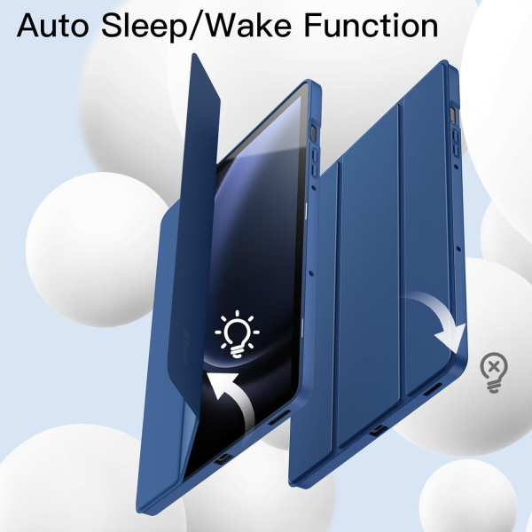 JETech Galaxy Tab S10 FE Standl Klf-Navy 