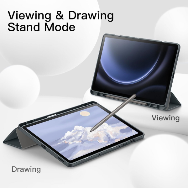 JETech Galaxy Tab S10 FE Standl Klf-Gray