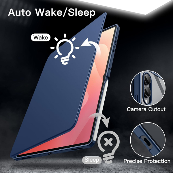 JETech Galaxy Tab S11 Ultra Rotating Klf-Navy