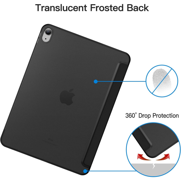 JETech iPad Air 6.Nesil Standl Klf (11 in)-Black
