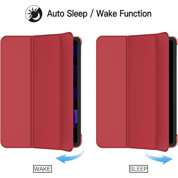 JETech iPad Air 6.Nesil Standl Klf (11 in)-Red