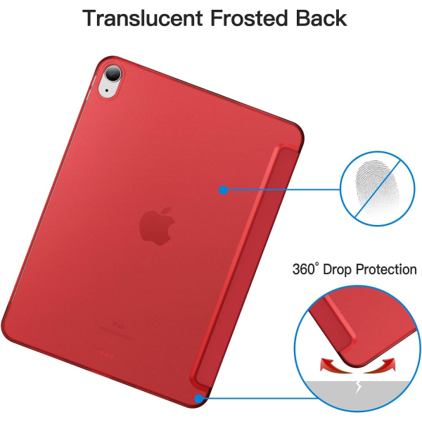 JETech iPad Air 6.Nesil Standl Klf (11 in)-Red