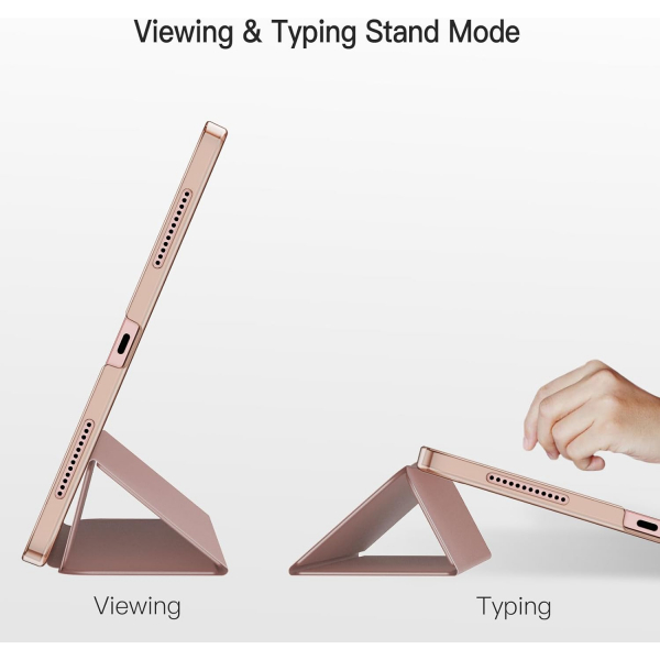 JETech iPad Air 6.Nesil Standl Klf (11 in)-Rose Gold