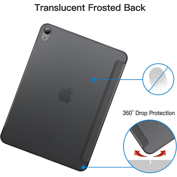 JETech iPad Air 6.Nesil Standl Klf (11 in)-Space Gray