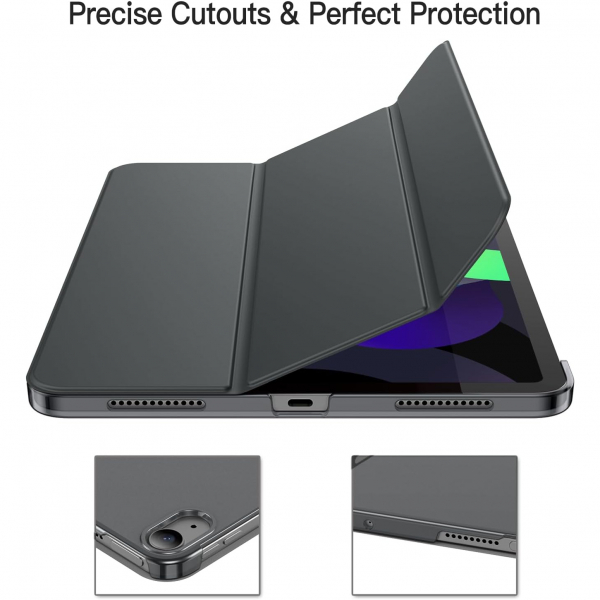 JETech iPad Air 6.Nesil Standl Klf (11 in)-Space Gray