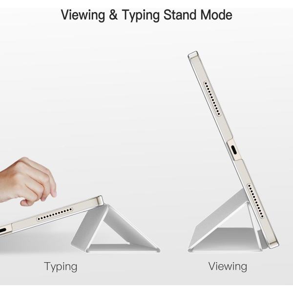 JETech iPad Air 6.Nesil Standl Klf (11 in)-White 