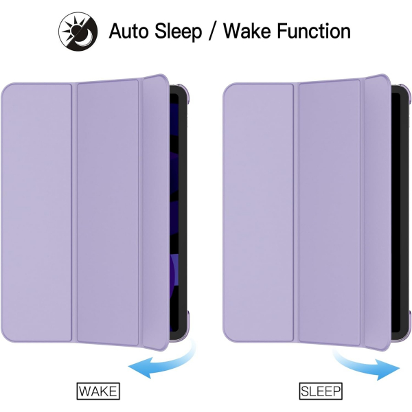 JETech iPad Air 6.Nesil Standl Klf (11 in)-Light Purple