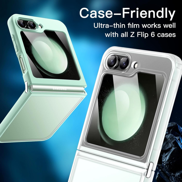 JETech Galaxy Z Flip 6 Ekran Koruyucu (3 Adet)