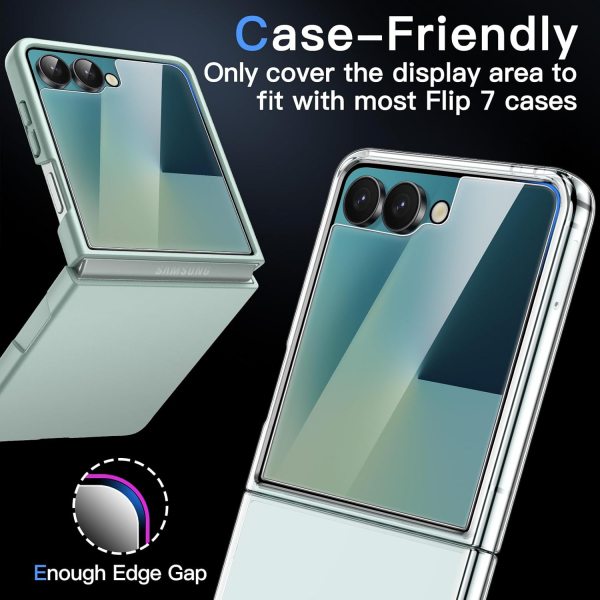 JETech Galaxy Z Flip 7 Cam Ekran Koruyucu (3 Adet)