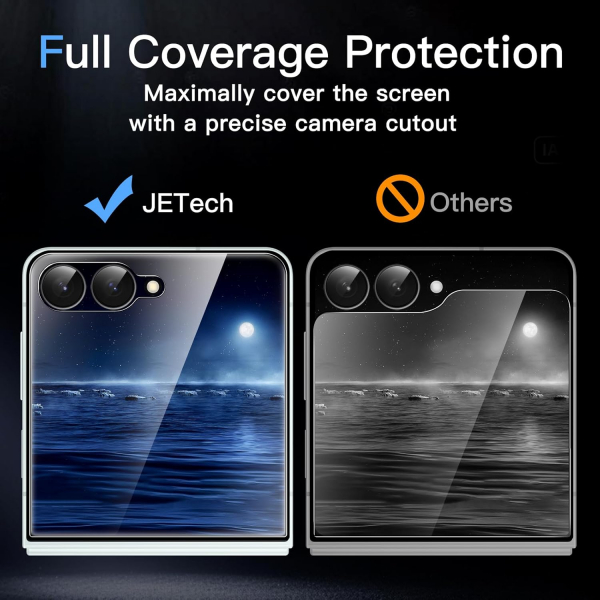 JETech Galaxy Z Flip 7 Ekran Koruyucu (3 Adet)