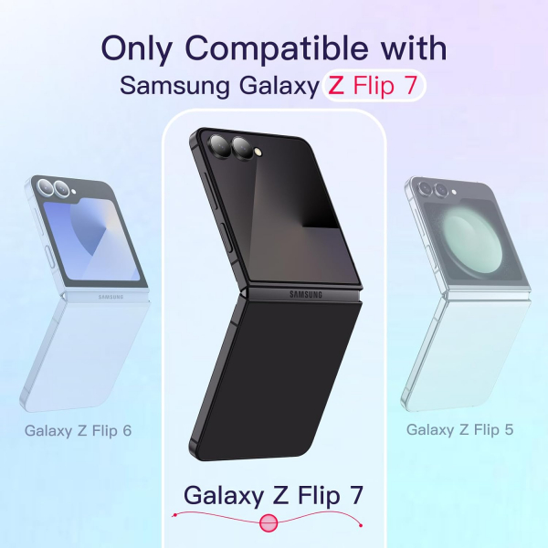 JETech Galaxy Z Flip 7 3 1 Arada Klf-Black