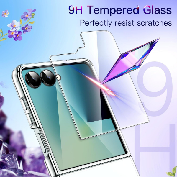 JETech Galaxy Z Flip 7 3 1 Arada Klf-Clear