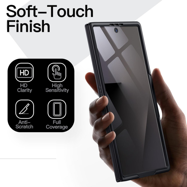 JETech Galaxy Z Fold 7 nce Klf-Black