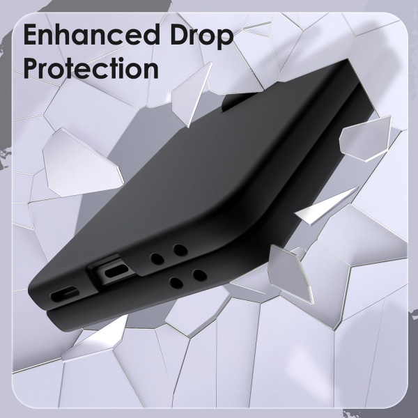 JETech Galaxy Z Flip 7 Uyumlu Klf-Black