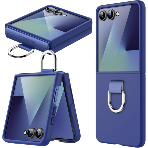 JETech Galaxy Z Flip 7 Uyumlu Klf-Blue