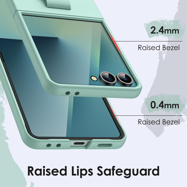 JETech Galaxy Z Flip 7 Uyumlu Klf-Mint