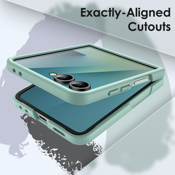 JETech Galaxy Z Flip 7 Uyumlu Klf-Mint