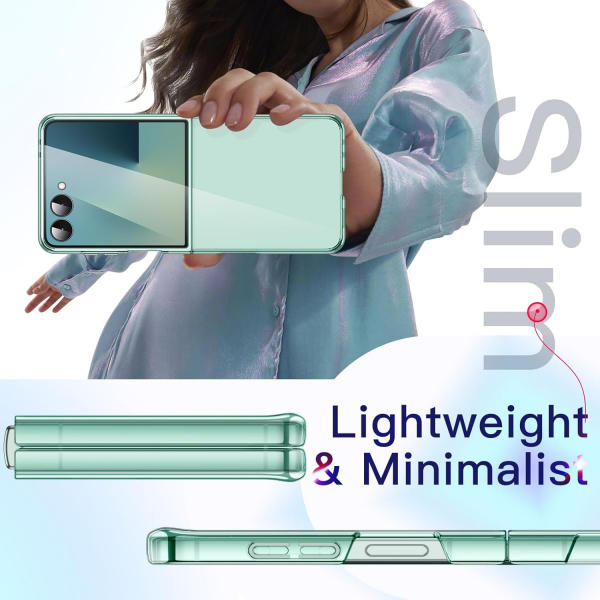 JETech Galaxy Z Flip 7 Kristal Klf-Mint