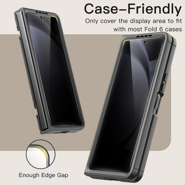 JETech Privacy Galaxy Z Fold 6 Ekran Koruyucu (2 Adet)