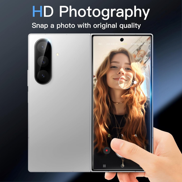 JETech Galaxy Z Fold 7 Cam Ekran Koruyucu (2 Adet)