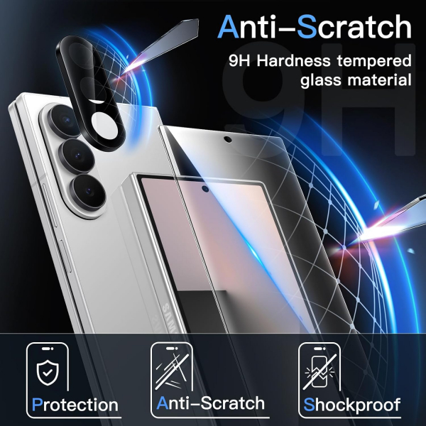 JETech Galaxy Z Fold 7 Cam Ekran Koruyucu (2 Adet)