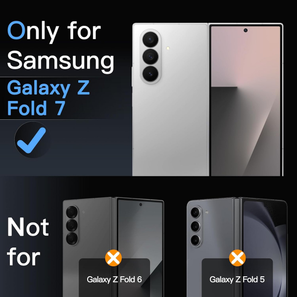 JETech Galaxy Z Fold 8 Ultra �n Ekran Koruyucu (3 adet)
