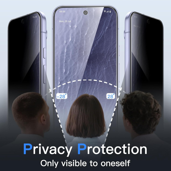 JETech Google Pixel 11 Privacy Ekran Koruyucu (2 Adet)