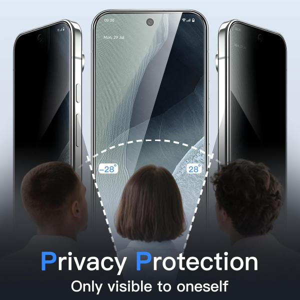 JETech Google Pixel 11 Pro Ekran Koruyucu (2 Adet)
