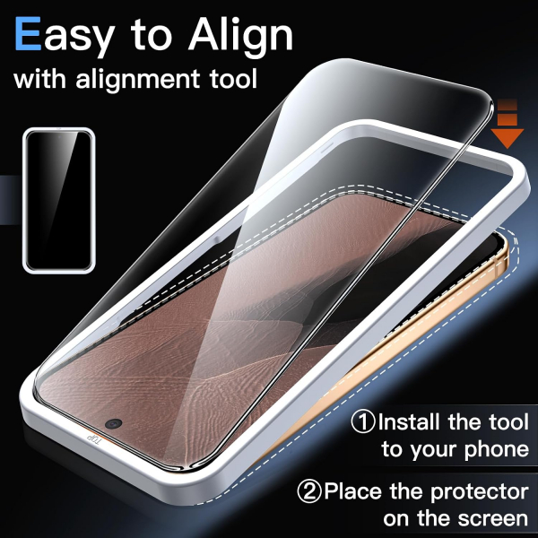 JETech Google Pixel 11 Pro XL Ekran Koruyucu Set