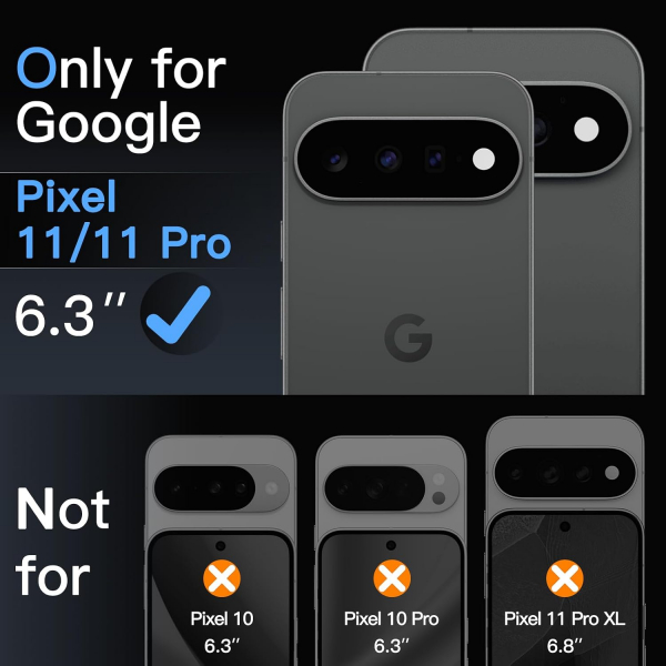 JETech Google Pixel 11 Yans�ma �nleyici Ekran Koruyucu