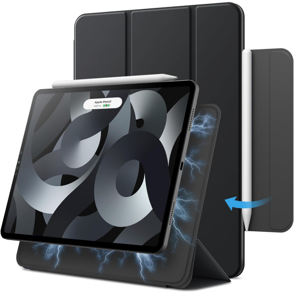 JETech Manyetik iPad Air M2 Klf (11 in)-Black