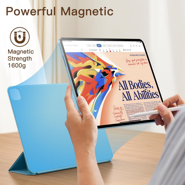 JETech Manyetik iPad Air M2 Klf (11 in)-Blue