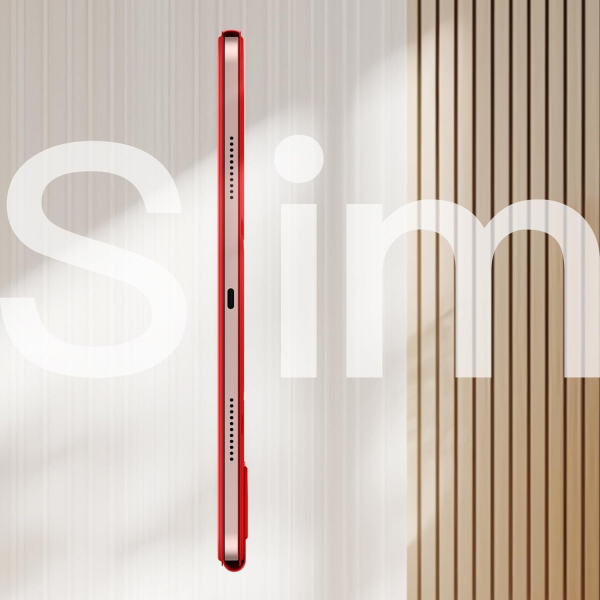 JETech Manyetik iPad Air M2 Klf (11 in)-Red